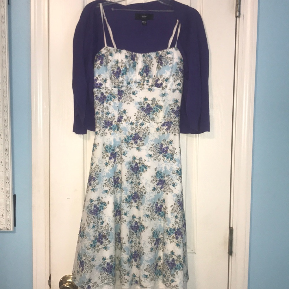 Girls Easter dress! With short sleeve cardigan!